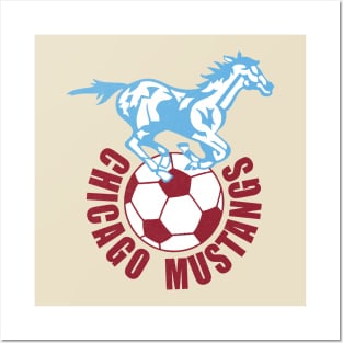 Defunct Chicago Mustangs NASL Soccer 1967 Posters and Art